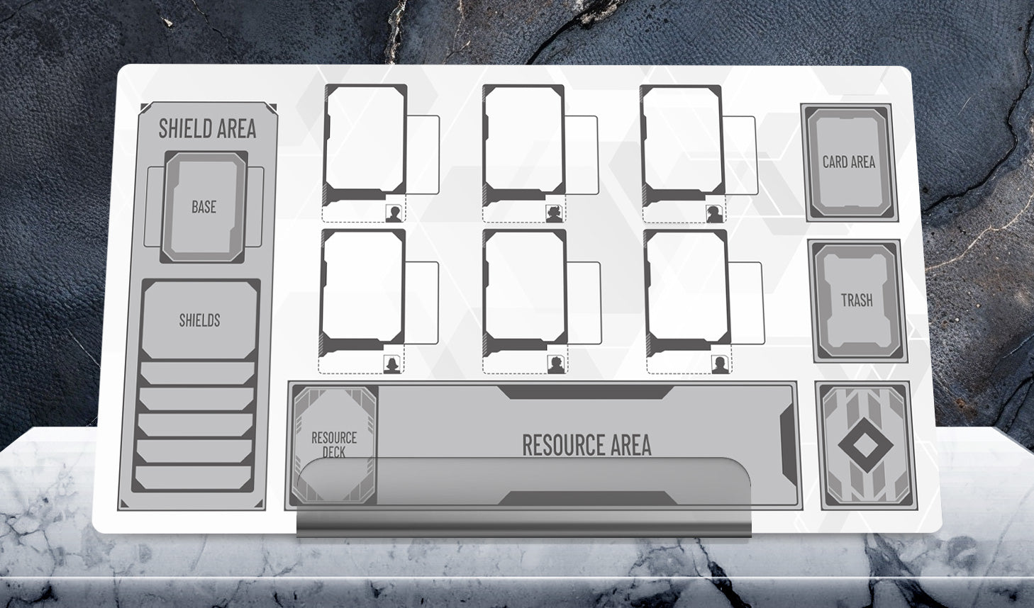 digimon card game playmat template Gundam Mobile Suit – Playmat with Zones