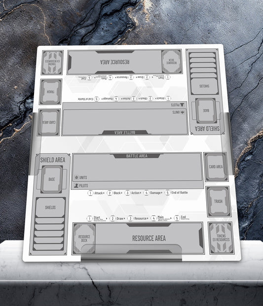Gundam Universe – Two-Player Playmat with Zones