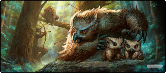 Feathery Refuge - Deskmat