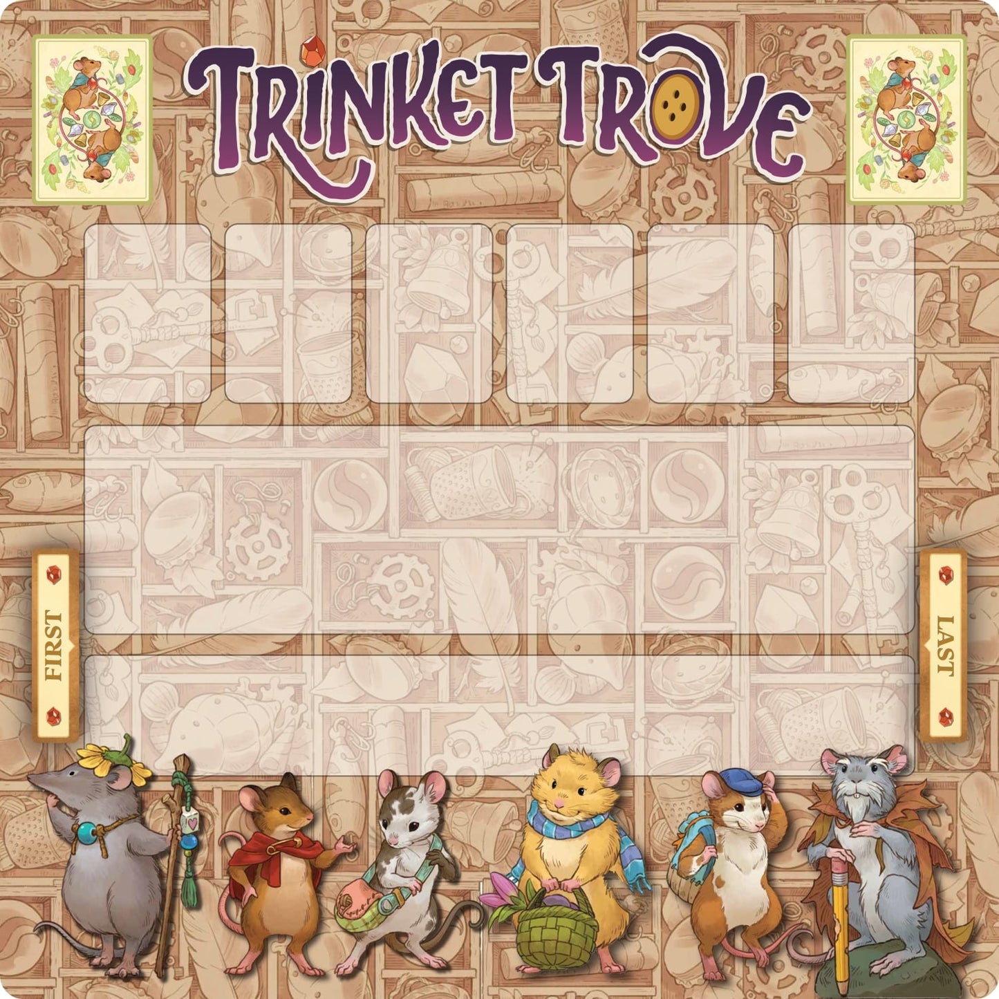 Trinket Trove - Square Playmat
