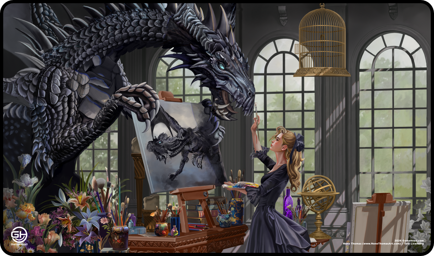 Dragon Artist by Nene Thomas - Playmat