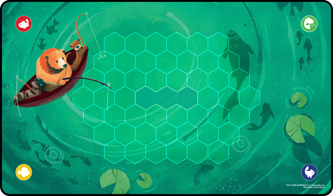 Friendly Fishing Game Mat - Playmat (PREORDER - shipping July 2026)