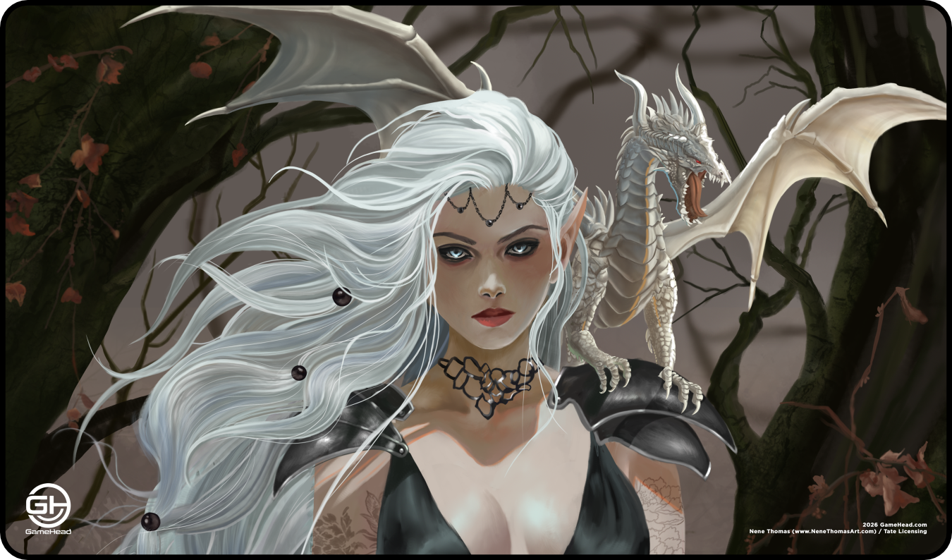 Silver by Nene Thomas - Playmat