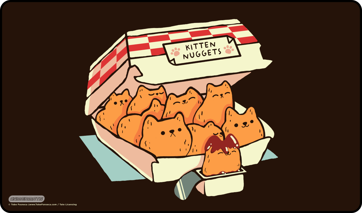 Kitten Nuggets by Tobe Fonseca - Playmat