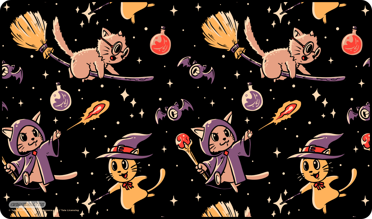 Magic Cat by Tobe Fonseca - Playmat