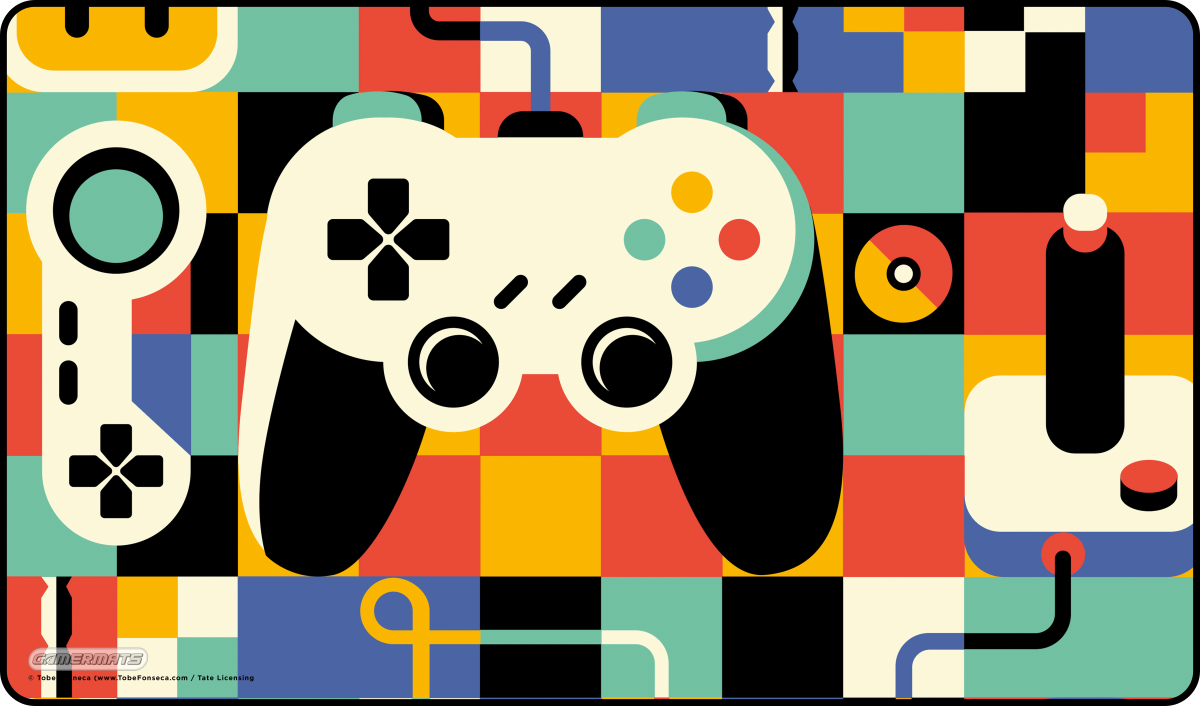 Vintage Controller by Tobe Fonseca - Playmat