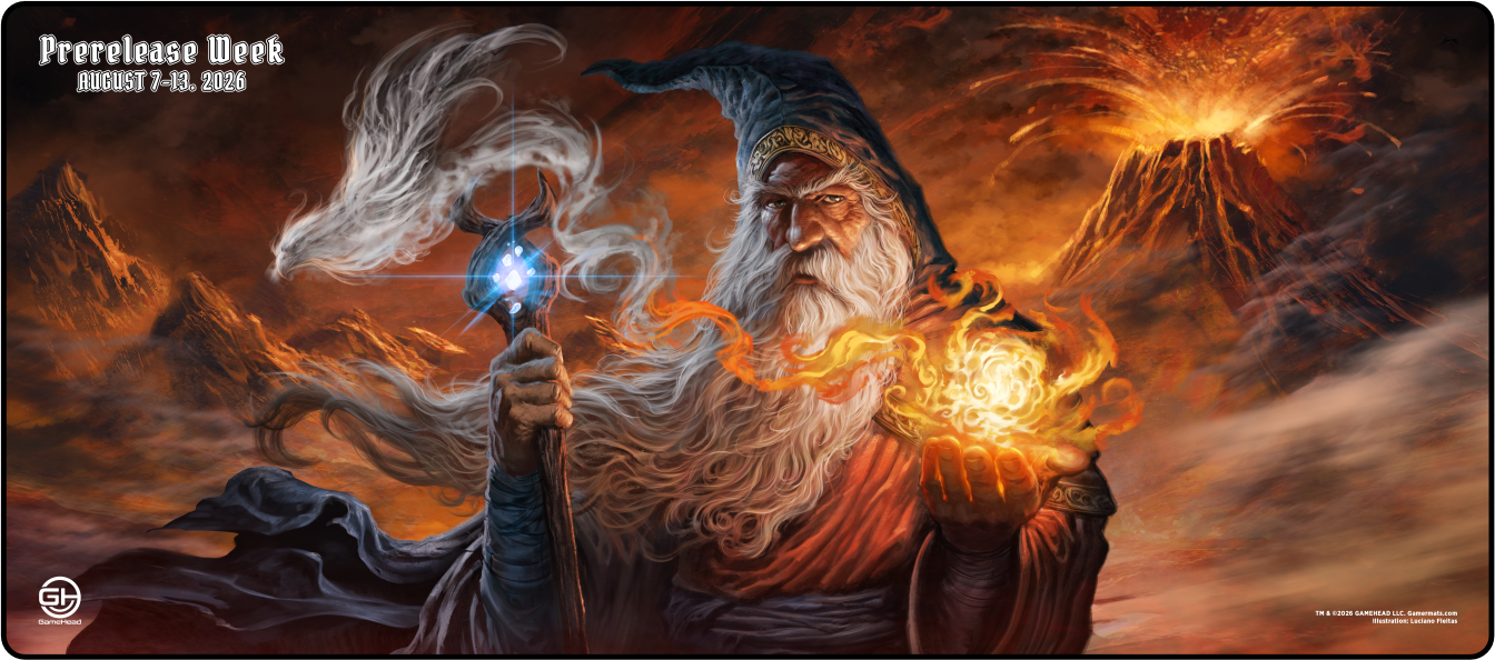 10 x Premium Black Stitched Deskmat (14"x32") - Prerelease Celebration (Aug 2026)