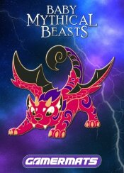 Baby Manticore Alternate Color from Mythical Beast Baby Pin Set 1 2" Pin