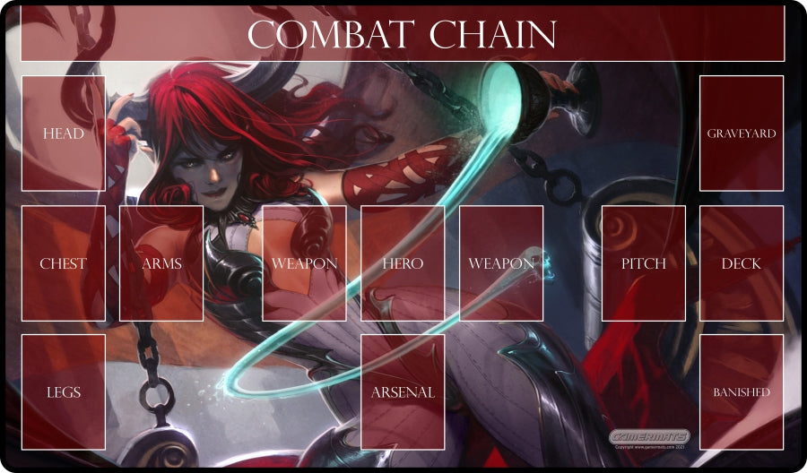 Succubus Flesh and Blood Compatible Zone Mat - Playmat – GameHead