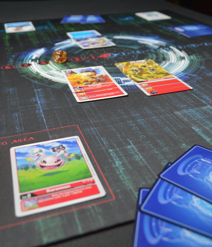 Digimon in the Wonderland – Two-Player Playmat with Zones