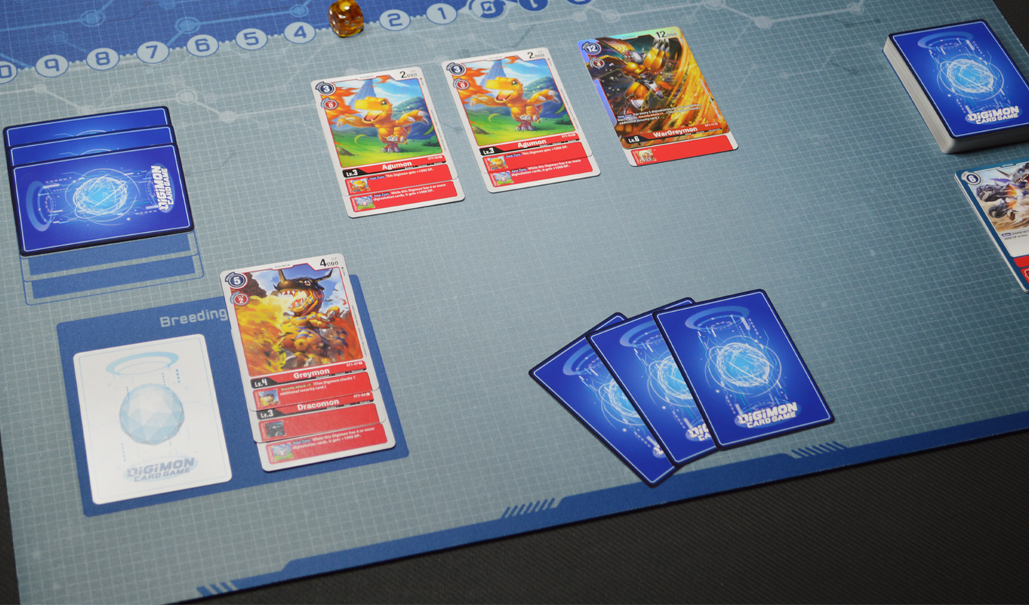 Digimon Plains Blueprint – Playmat with Zones