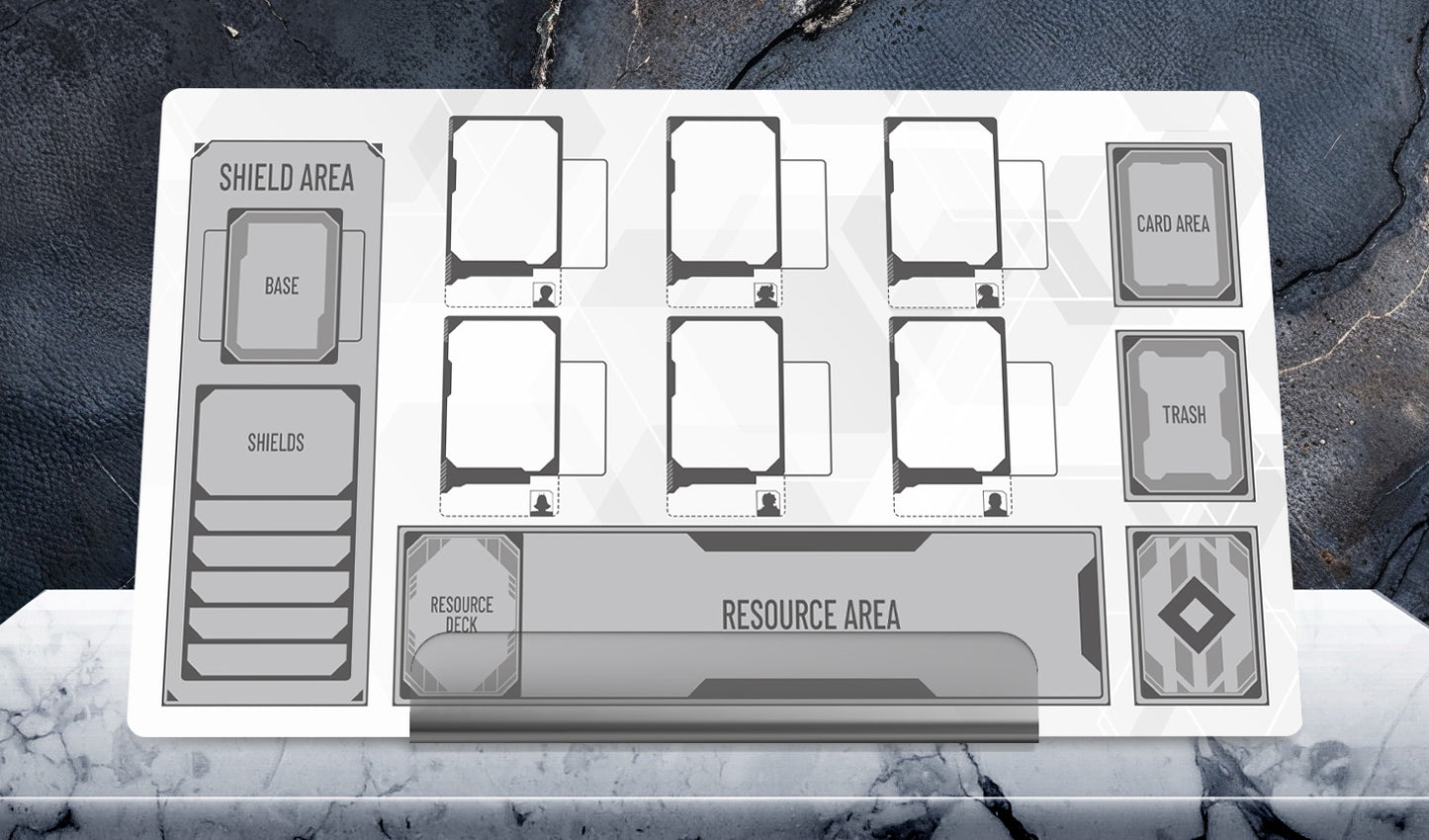 Gundam Mobile Suit – Playmat with Zones