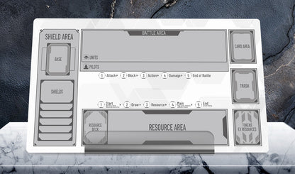 Gundam Mobile Suit – Playmat with Zones