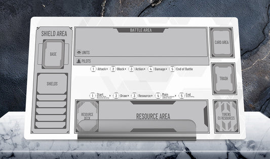 Gundam Mobile Suit – Playmat with Zones