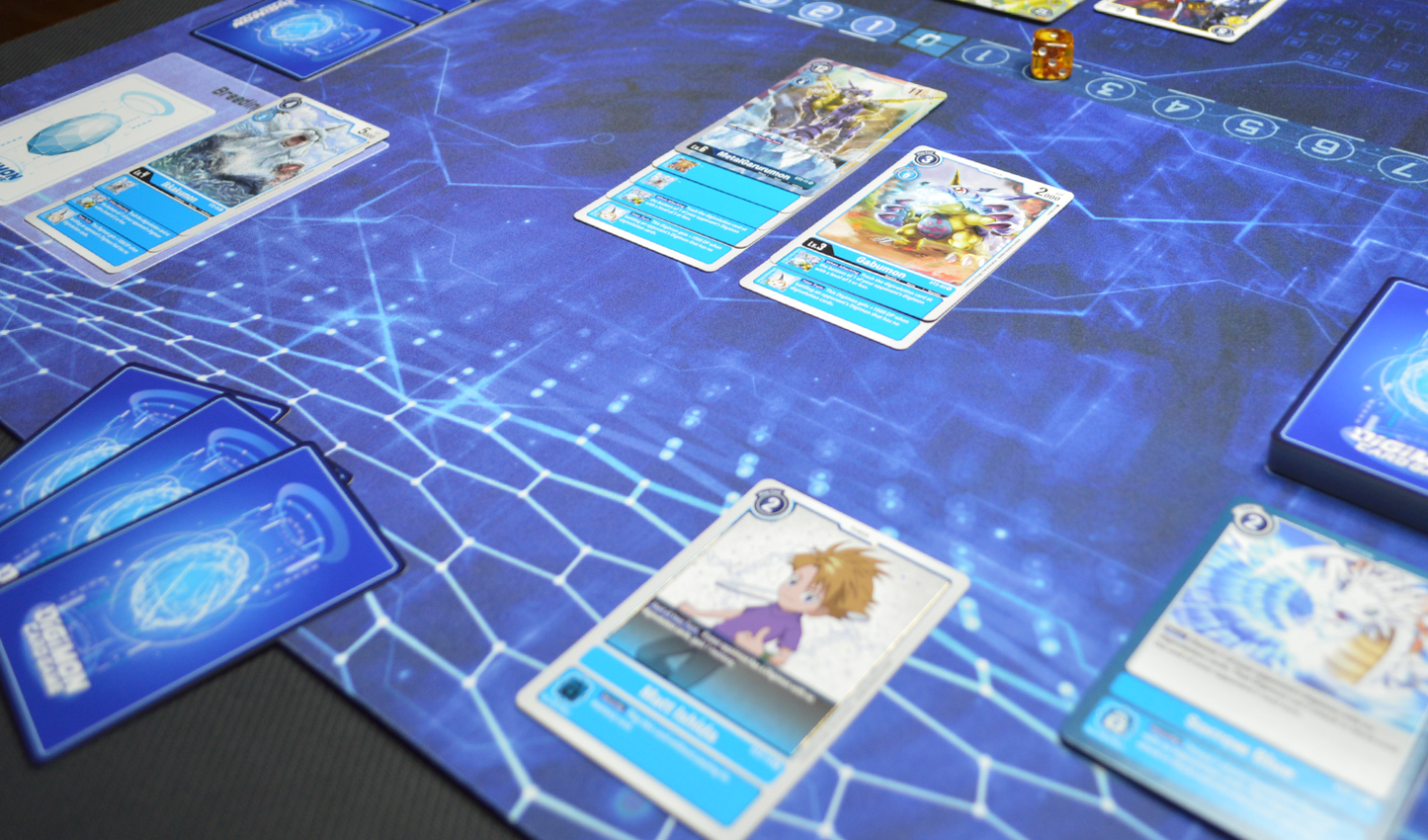Digimon Data Ripple – Playmat with Zones