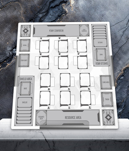 Gundam Universe – Two-Player Playmat with Zones