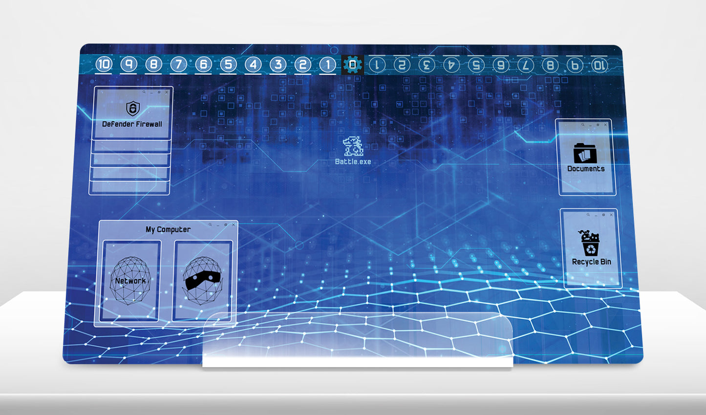 Digimon Cyber Fog – Playmat with Zones