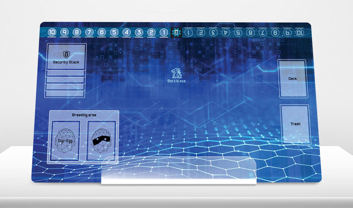 Digimon Cyber Fog – Playmat with Zones