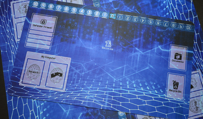 Digimon Cyber Fog – Playmat with Zones