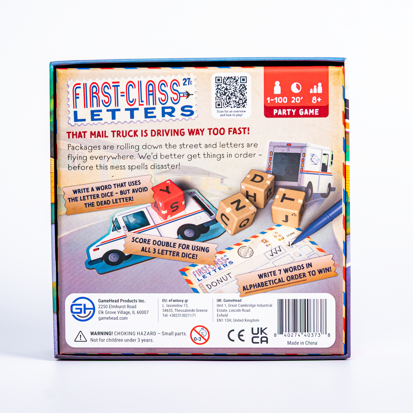 First-Class Letters - GameHead