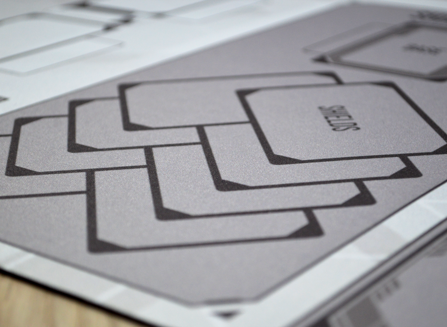 Team Battle Gundam – Four-Player Playmat with Zones