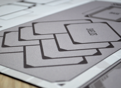 Team Battle Gundam – Four-Player Playmat with Zones