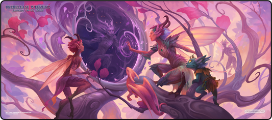 1 x Premium Black Stitched Tabletmat (30"x72") - Lorwyn Eclipsed