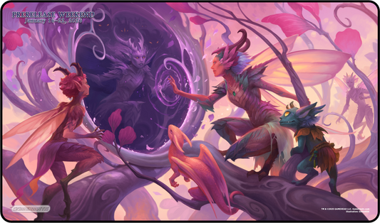 15 x Premium Black Stitched Playmats (14"x24") - Lorwyn Eclipsed