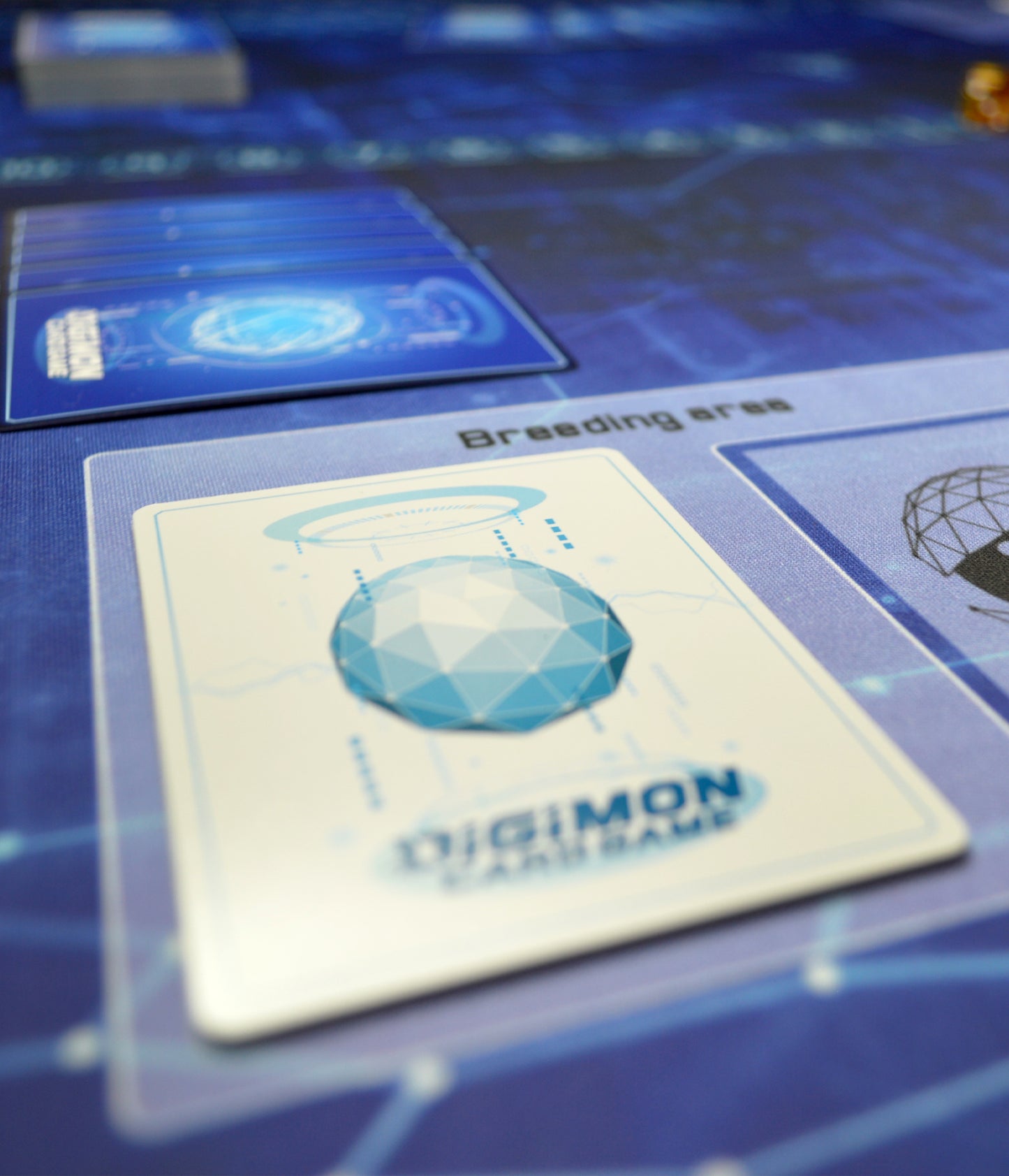 Digimon PC Desktop – Two-Player Playmat with Zones
