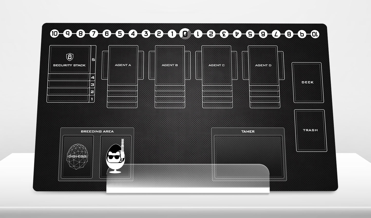 Digimon in Black – Playmat with Zones