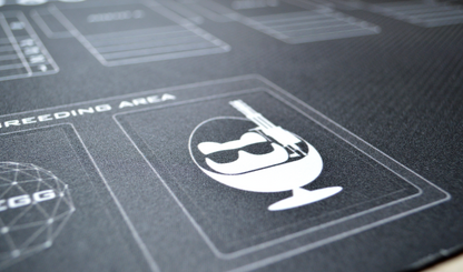 Digimon in Black – Playmat with Zones