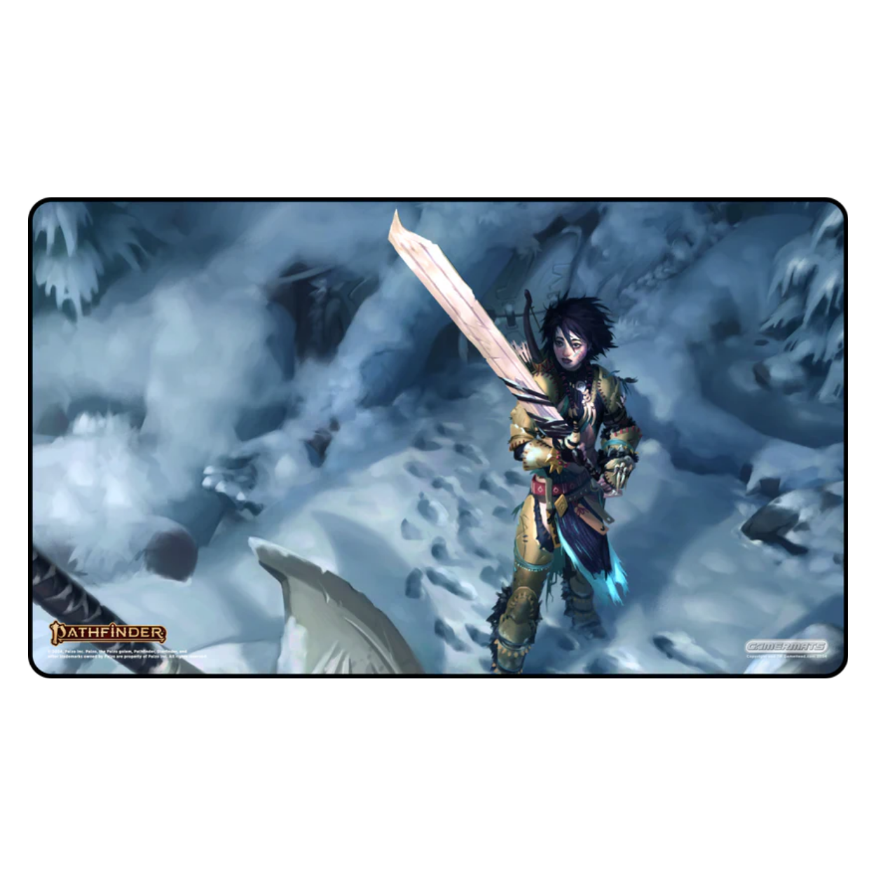 Amiri Finds Her Sword - Pathfinder Playmat