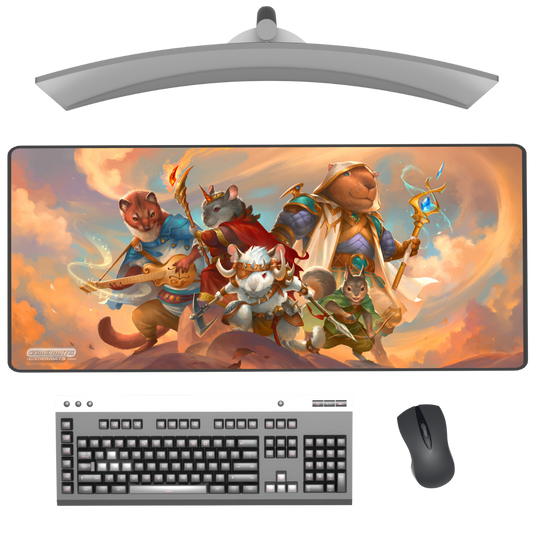 Animal Raiding Party - Deskmat