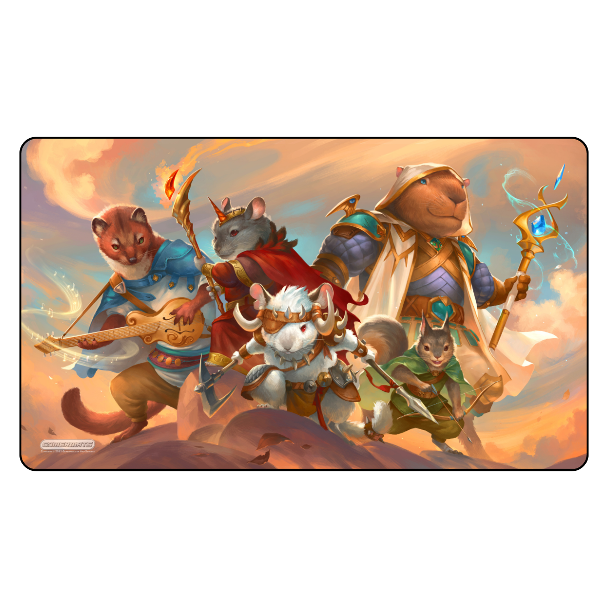 Animal Raiding Party - Playmat