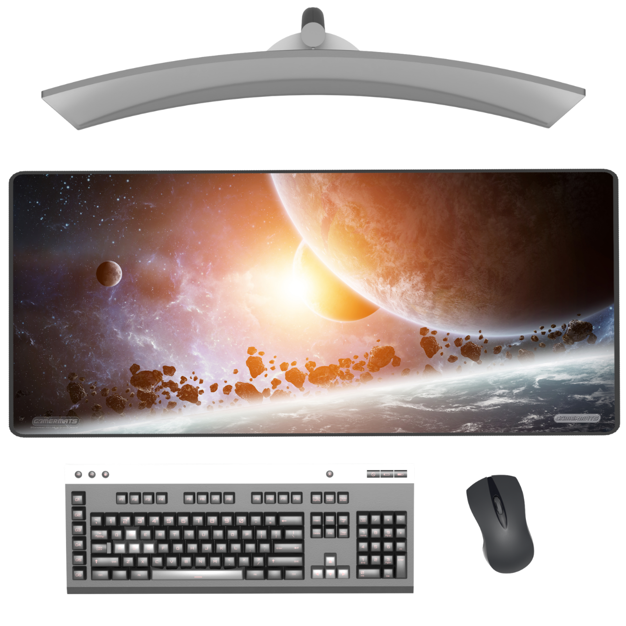 Asteroid Belt - Deskmat