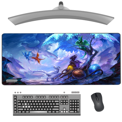 Baby Dragons Circle of Life - Deskmat