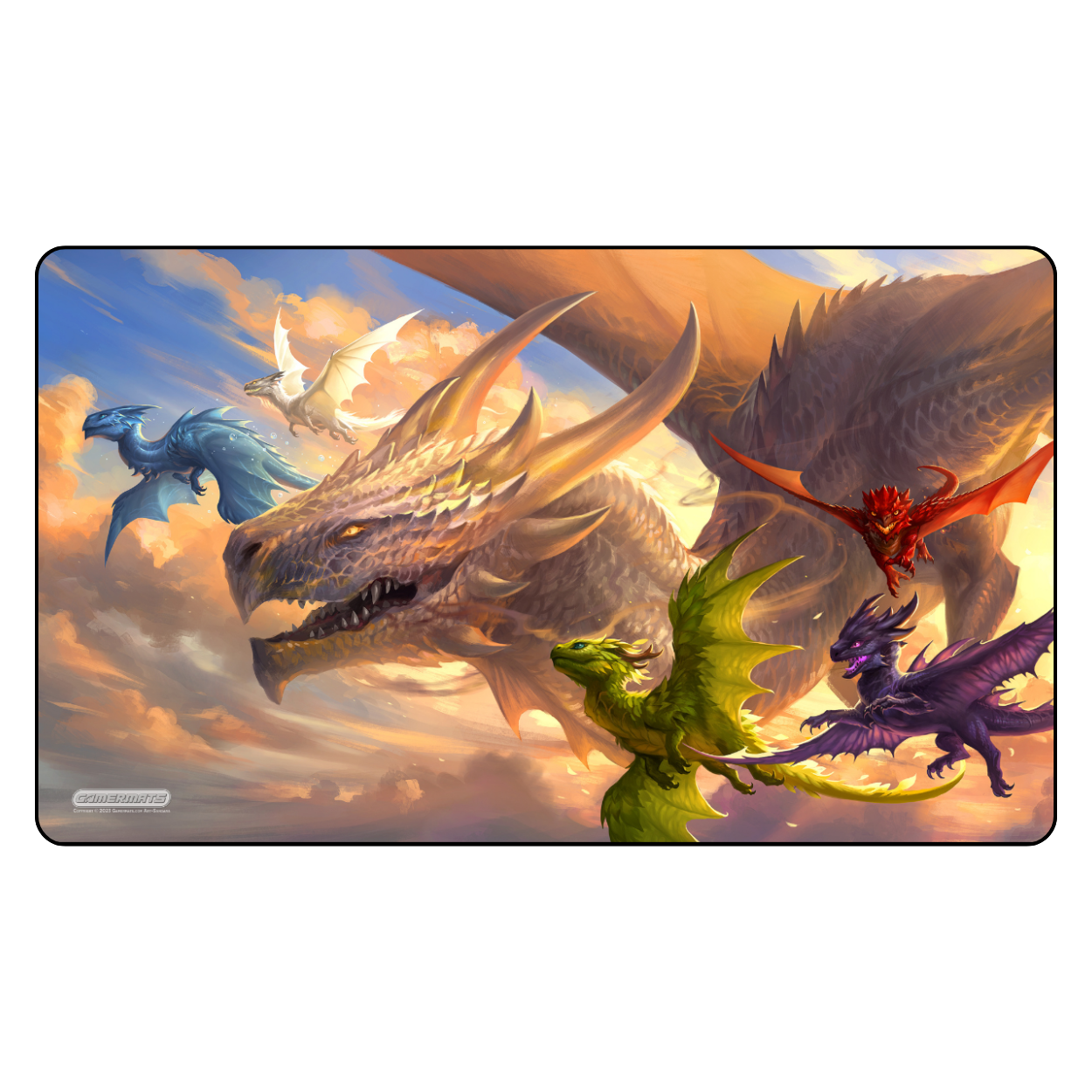 Baby Dragons Flight Lessons - Playmat