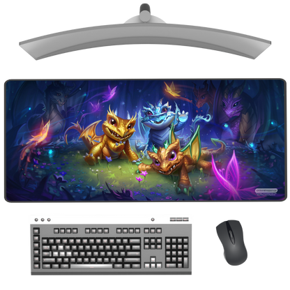 Baby Dragons the New Clutch - Deskmat