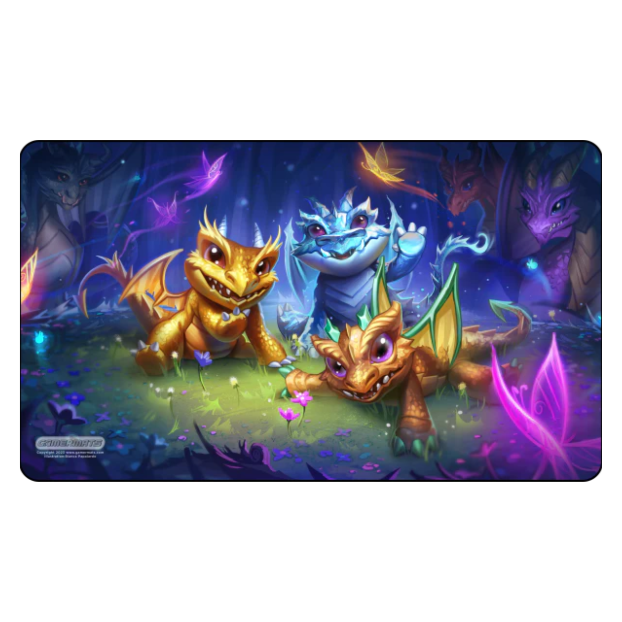 Baby Dragons the New Clutch - Playmat