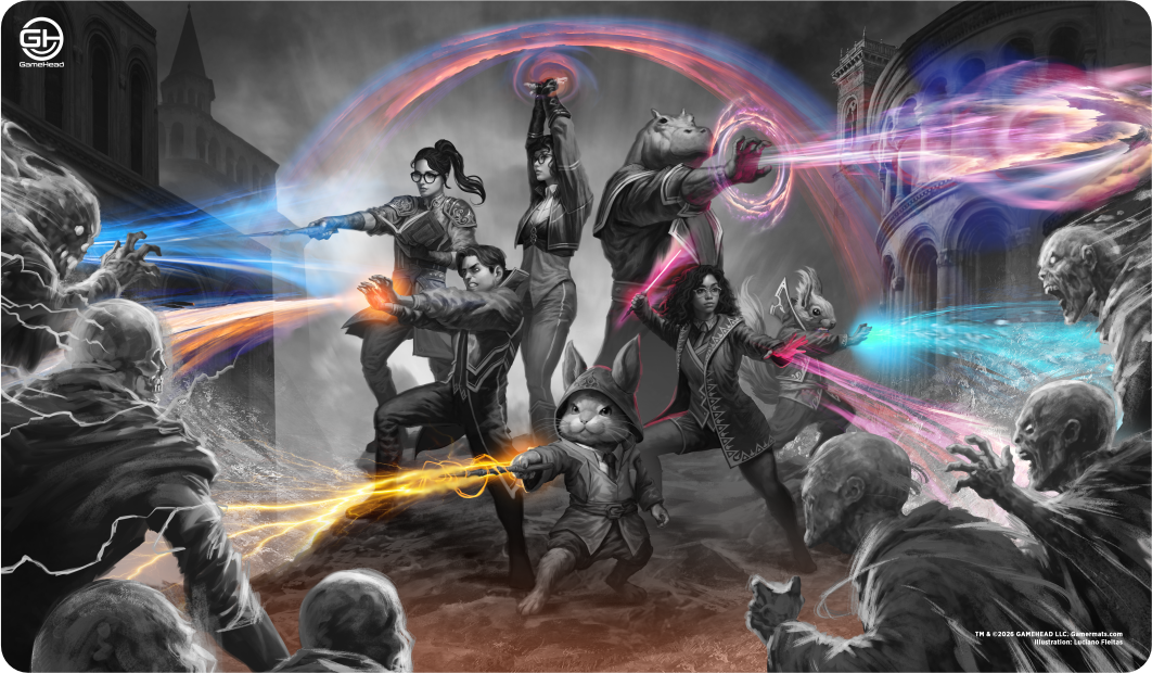 Black and White Color Block Playmat Bundle of 3