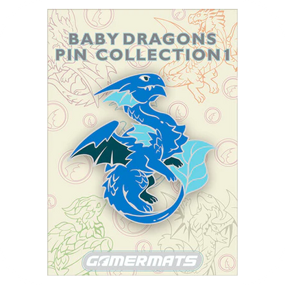 Baby Blue Dragon from Baby Dragons Pin Set 1