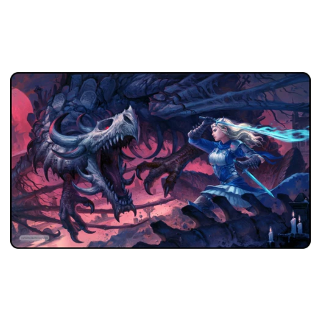 Blue Bone Dragon - Playmat