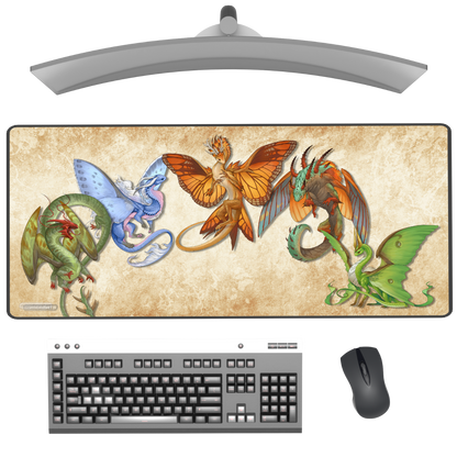 Butterfly Dragons - Deskmat