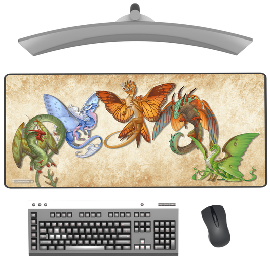 Butterfly Dragons - Deskmat