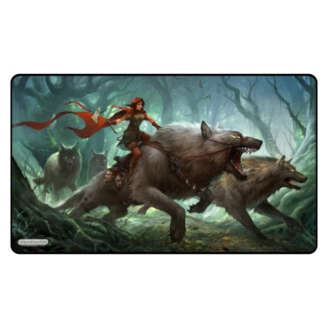 Dark Red Riding Hood - Playmat