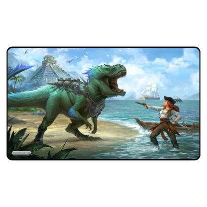 Dinosaur vs Pirate - Playmat