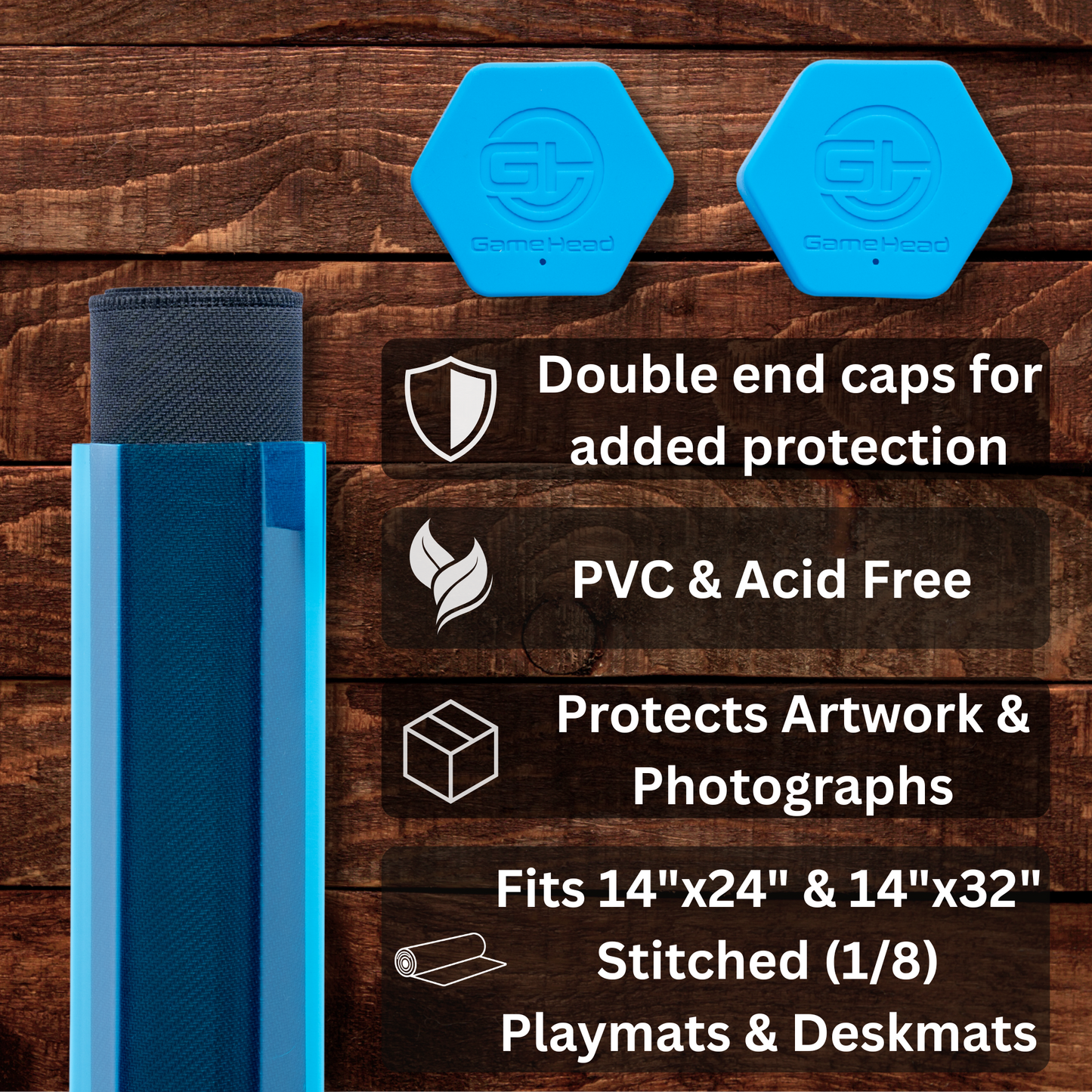 Playmat Hex Tube - GameHead (Wholesale)