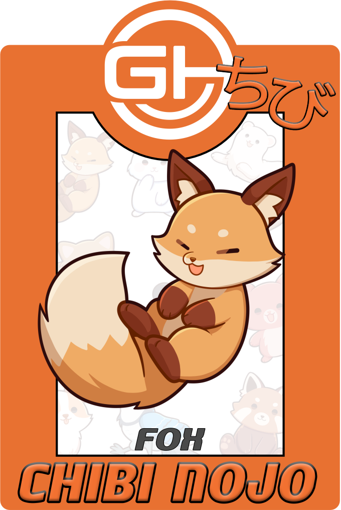 Chibi Fox Pin