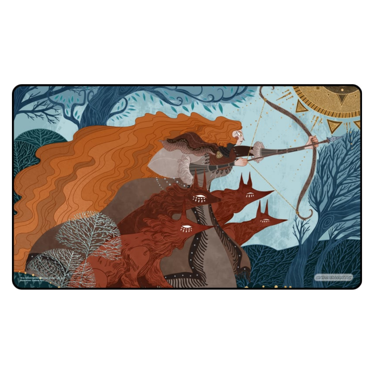 Fox in the Hunt - Playmat