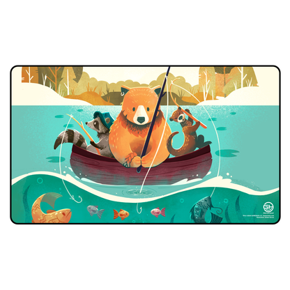 Friendly Fishing Art Mat - Playmat